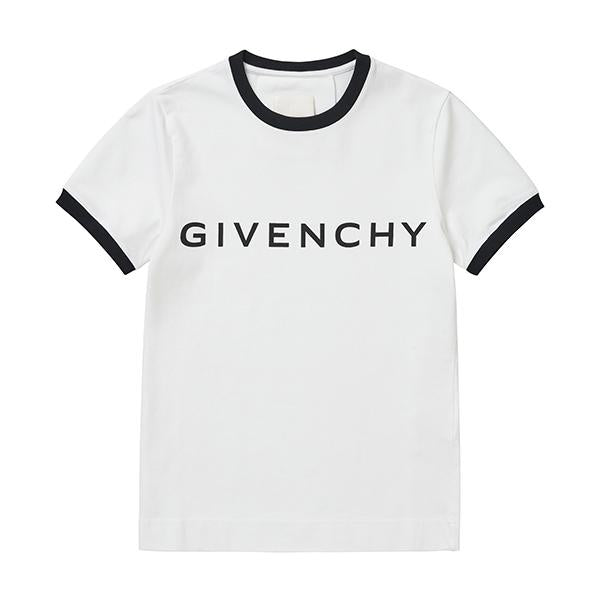 GIVENCHY Archetype Logo Print Slim Fit Jersey Short Sleeve T-Shirt BW70BF3YAC116
