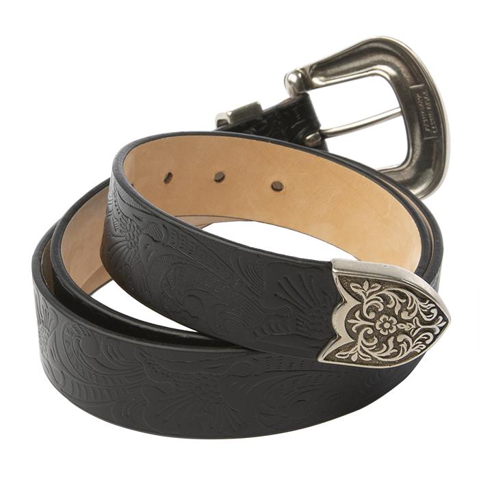 Balmain Women’s Buffalo Western Belt Black