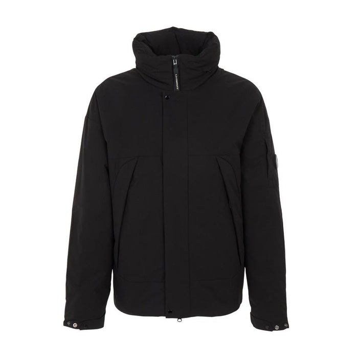 CP Company Men's Down Puffer Jacket Black