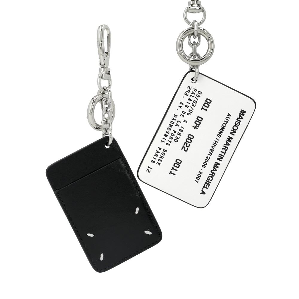 Maison Margiela Unisex Leather Keyring Accessory SA1VL0053 P8831 T8013