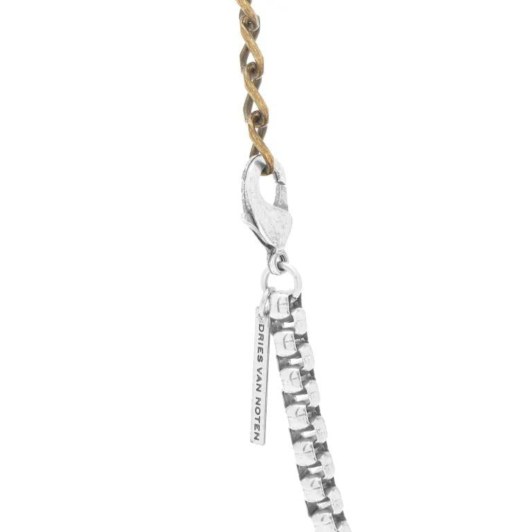 Dries Van Noten Eco Brass Unisex Necklace 241 028215 061 974