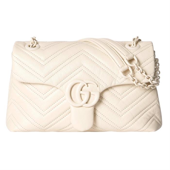 GUCCI GG Marmont Small Leather Shoulder Bag