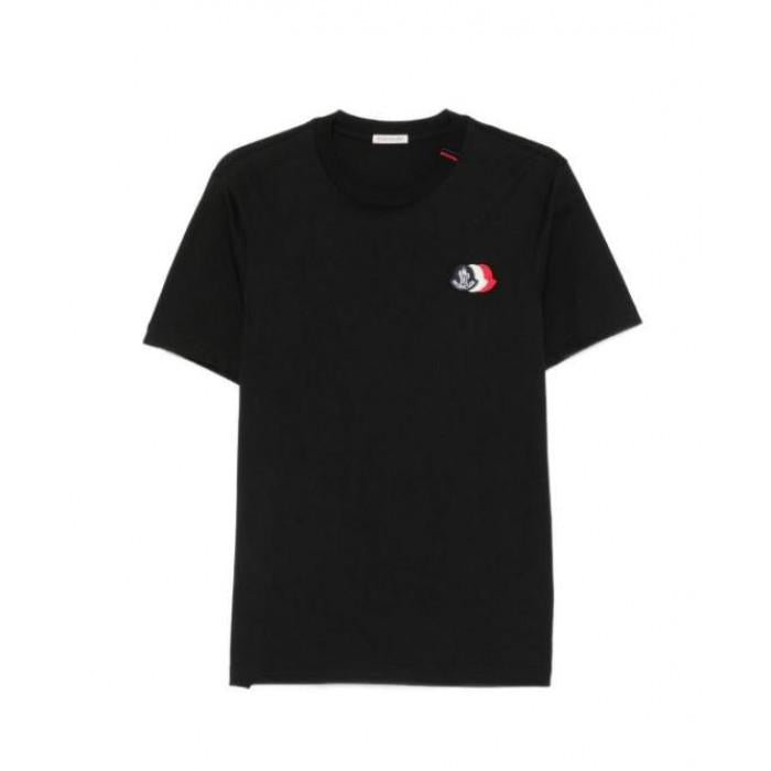 Moncler Men's Logo Cotton T-Shirt 8C00040 89B8Q 999