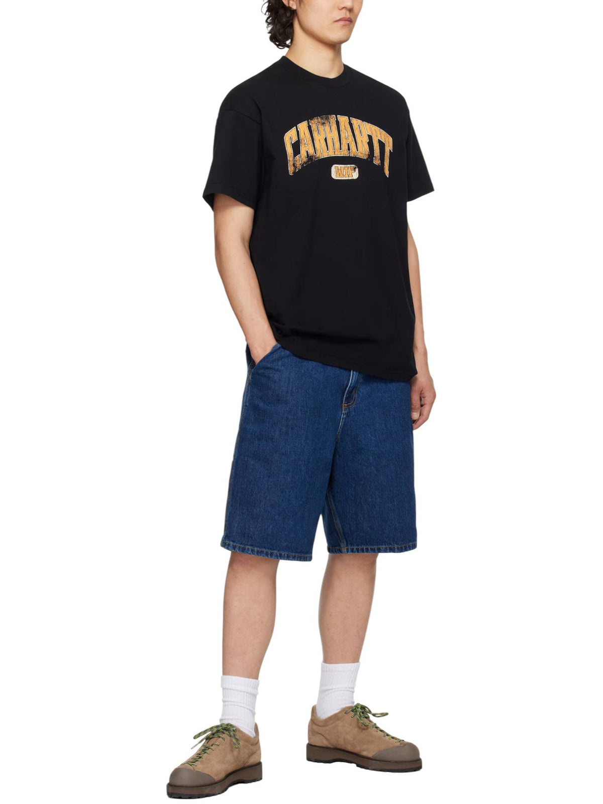 CARHARTT WIP Black LECTURE Short Sleeve T-Shirt Unisex I034766 894G