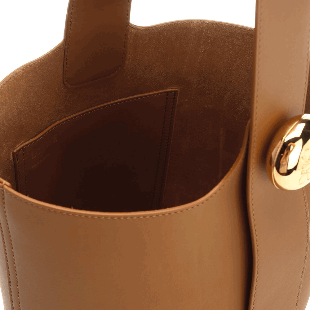 LOEWE Pebble Leather Medium Bucket Shoulder Bag AANBBBWX01 3980