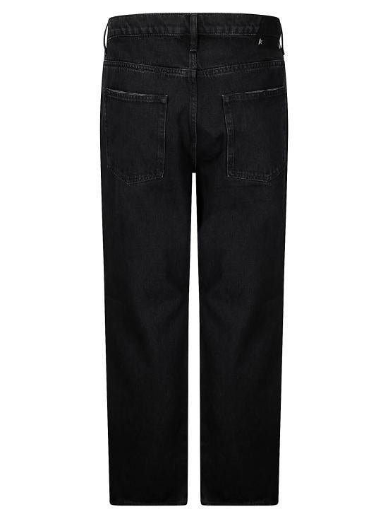 GOLDEN GOOSE Black Denim Jeans Men’s GMP 01636