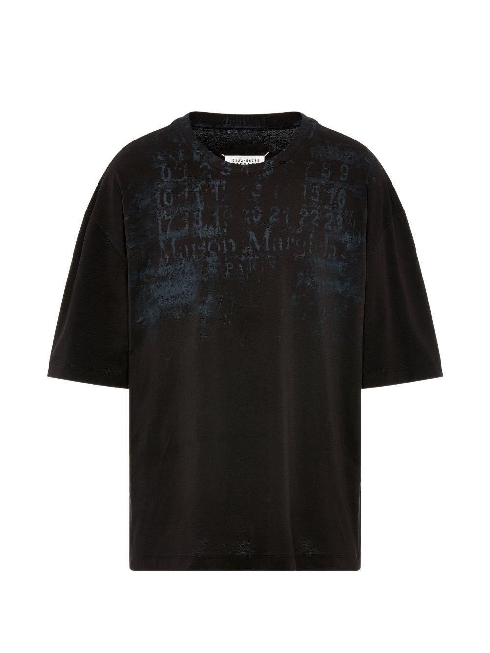 Maison Margiela Short Sleeve Cotton T-Shirt Black Men’s