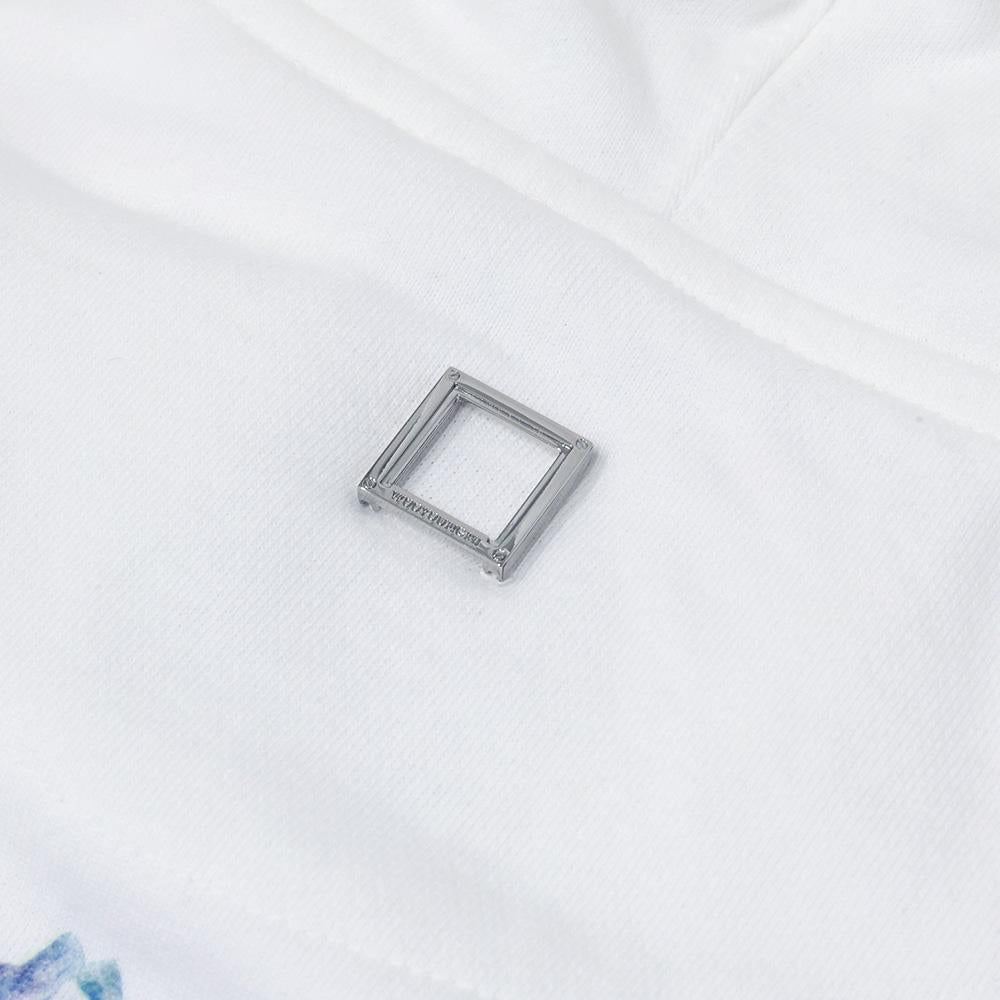 WOOYOUNGMI Flower Back Logo Men's Hoodie