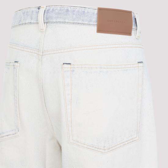 OUR LEGACY Digital Black Aurora Print Denim Jeans M2265 TDI