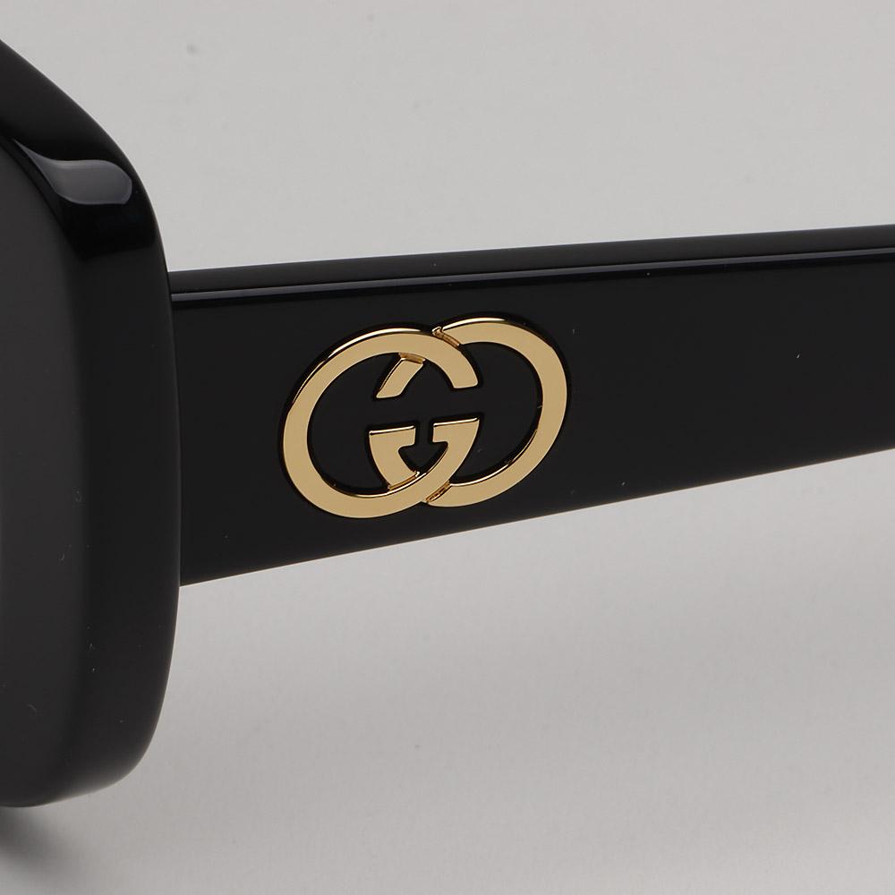 GUCCI Rectangular Acetate Asian Fit Unisex Sunglasses GG1979SK 001