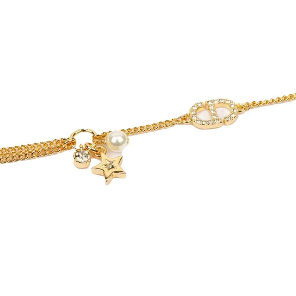 DIOR Petit CD Lucky Baroque Bracelet B3124WOMCY 19K