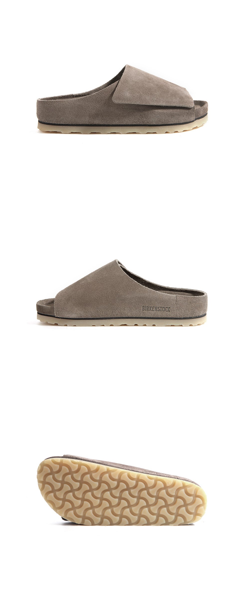 Fear of God suede slide sandals LOS FELIZ collaboration