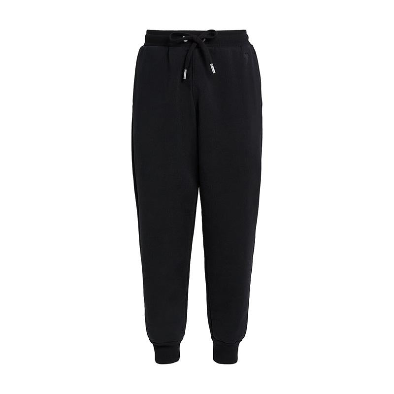 AMI Heart Logo Jogger Sweatpants Black Unisex