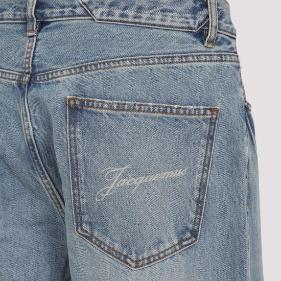 JACQUEMUS Blue Straight Leg Denim Jeans Men’s PAM00028AD0003833C