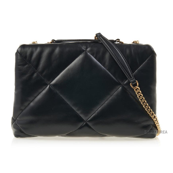 Tory Burch Kira Diamond Quilted Leather Shoulder Bag 154704 001