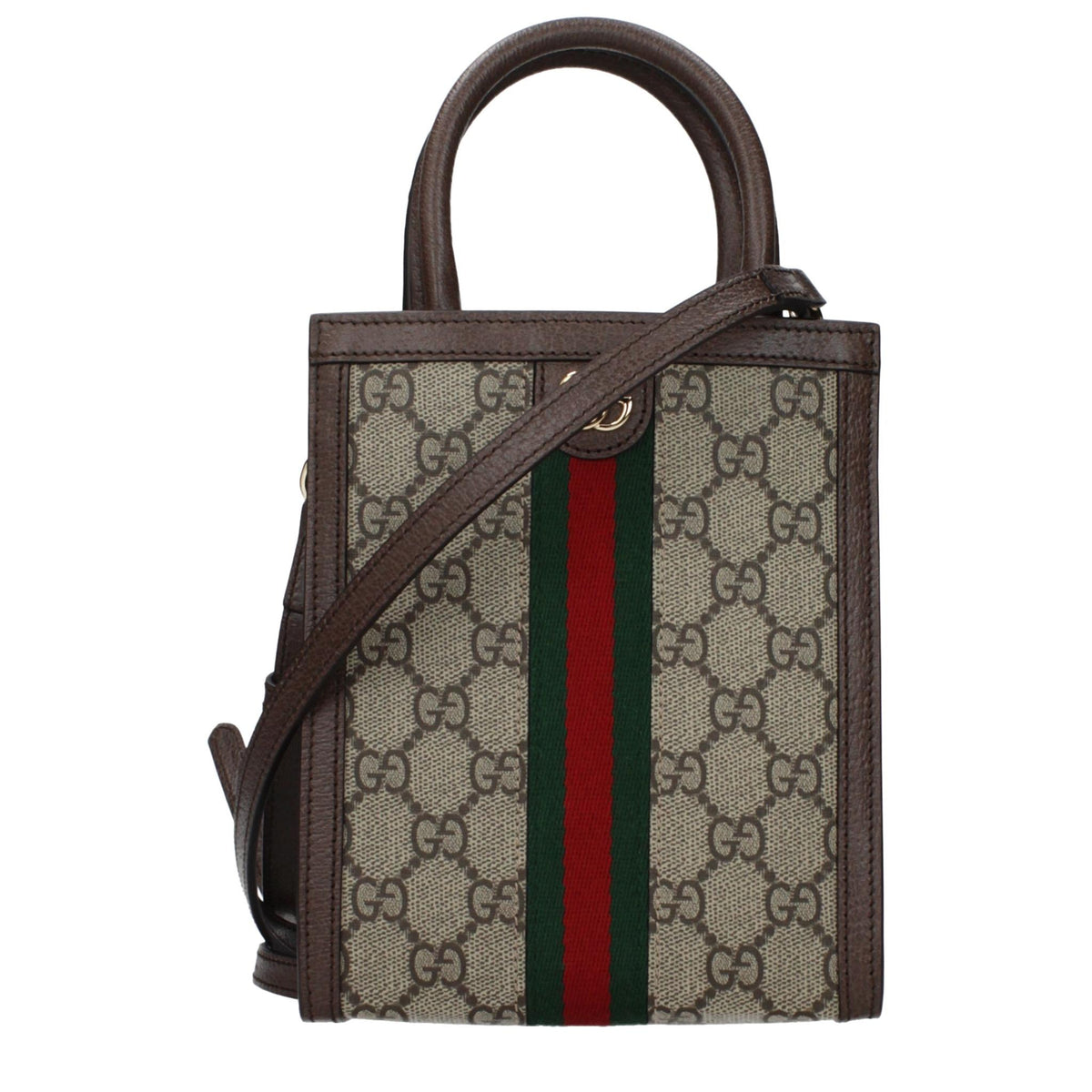 GUCCI Leather Tote Bag Black Women’s Handbag