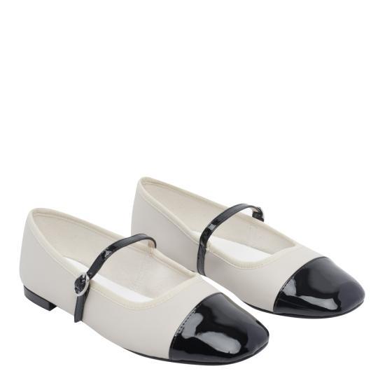 repetto Georgiana Ballet Flats V4222VVE 1465 SWAN BLACK DOM