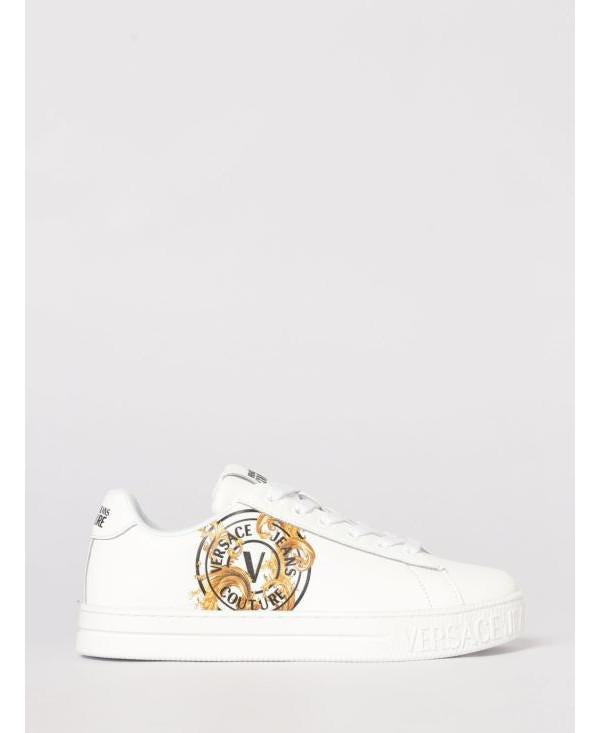 Versace V-Emblem Court 88 Low-Top Sneakers 80VA3SK3 ZPB73 003