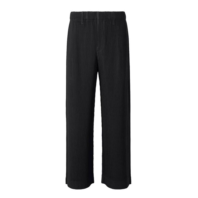Issey Miyake Homme Plisse Monthly Color Men's Pleated Wide Leg Pants JF159
