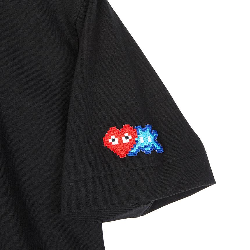 Comme des Garcons x Invader Double Patch Men’s Short Sleeve T-Shir AZ T328 051 1