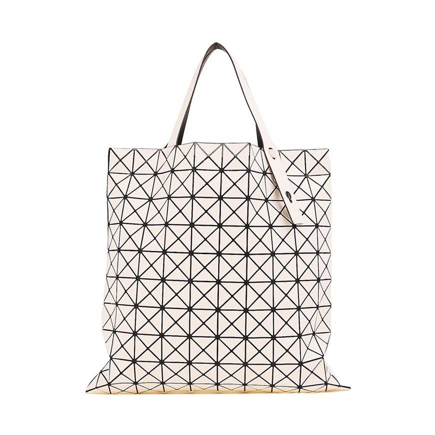Issey Miyake Bao Bao Prism Frost Tote Bag Navy