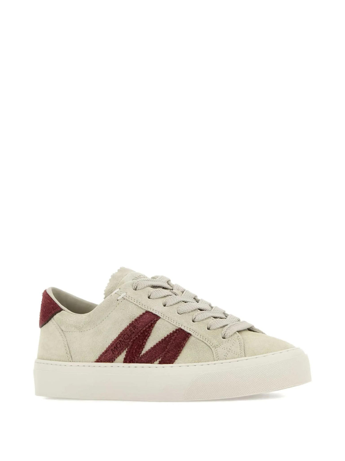 Moncler Leather Low-Top Sneakers White Women’s