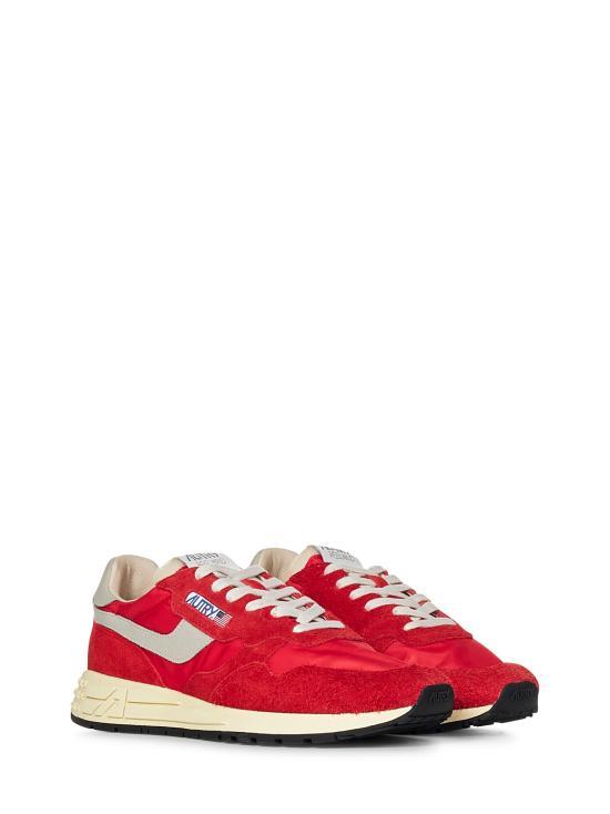 AUTRY Reelwind Low Nylon Suede Sneakers White/Dominica WWLMNC06