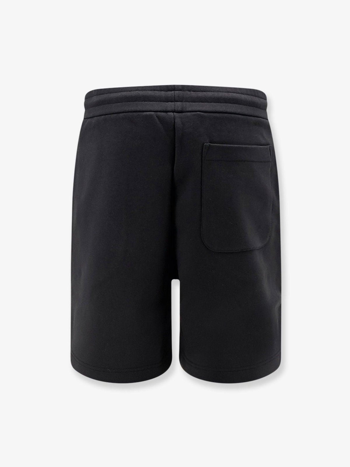 Moncler Black Nylon Drawstring Shorts