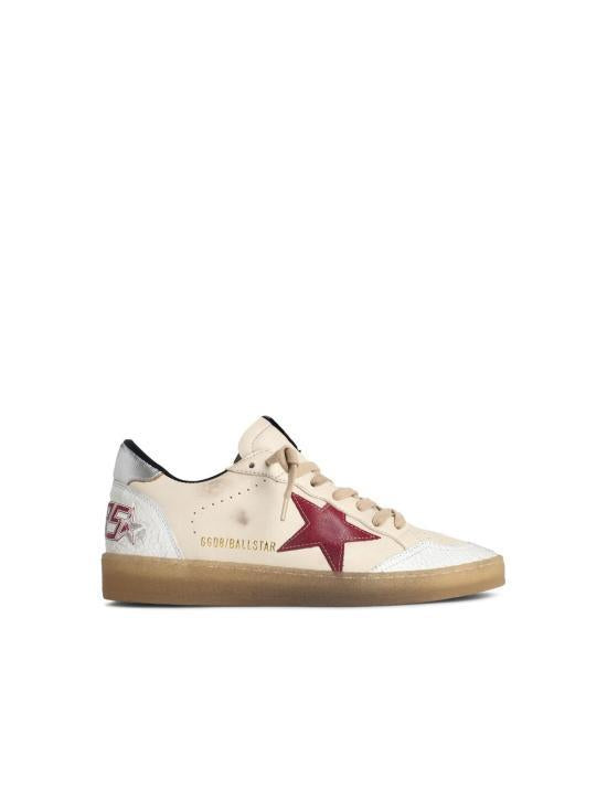 GOLDEN GOOSE Ball Star Suede Sneakers Men's GMF00117 F008742 15987 BEIGE DOM