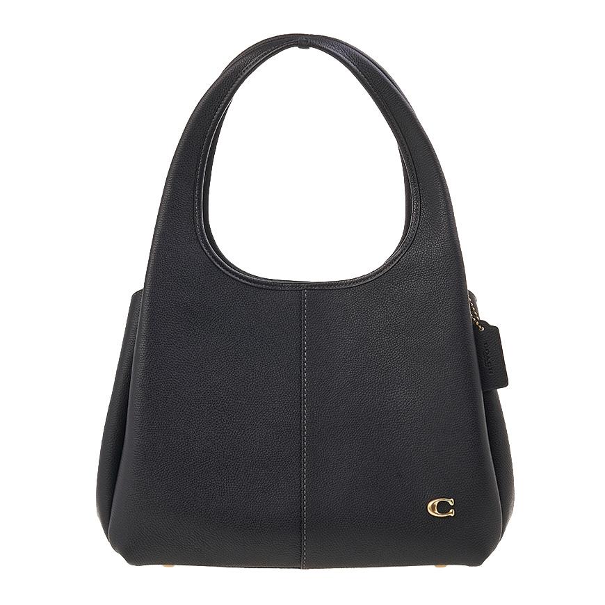 Coach Lana Shoulder Bag Black Women’s Leather Shoulder Bag CM544 B4 BK