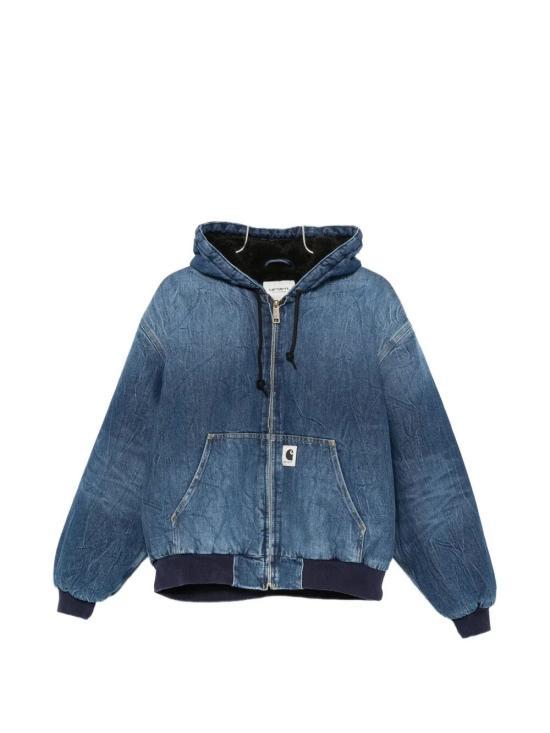 CARHARTT WIP Blue Denim Work Jacket