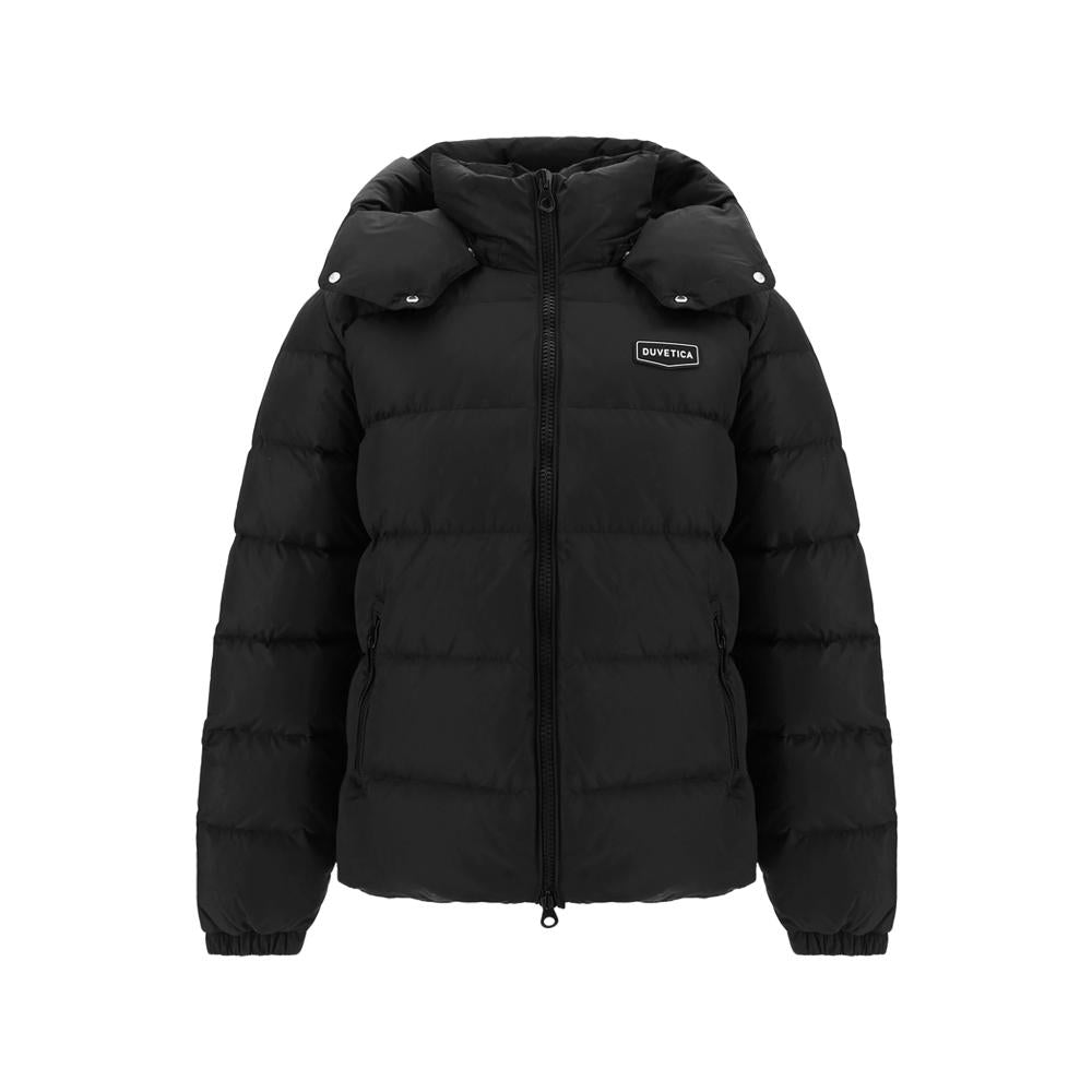 Duvetica APRICA Logo Patch Puffer Jacket Black VUDJ20235K0001 BKS