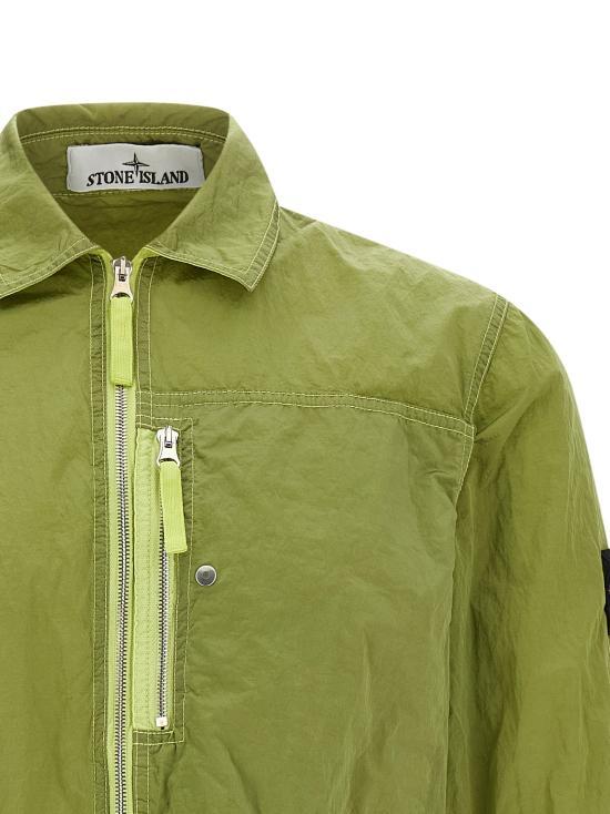STONE ISLAND Men’s Long Sleeve Shirt 1200038 S0019 V0031 LEMON DOM