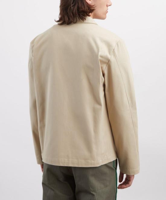 Paloma Wool Ecru Casual Jacket for Men WV 8001620