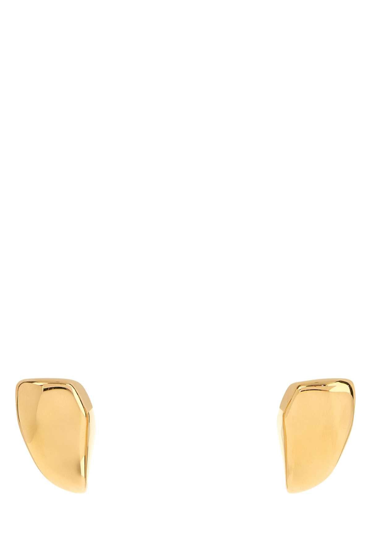 Bottega Veneta Silver-Tone Hoop Earrings