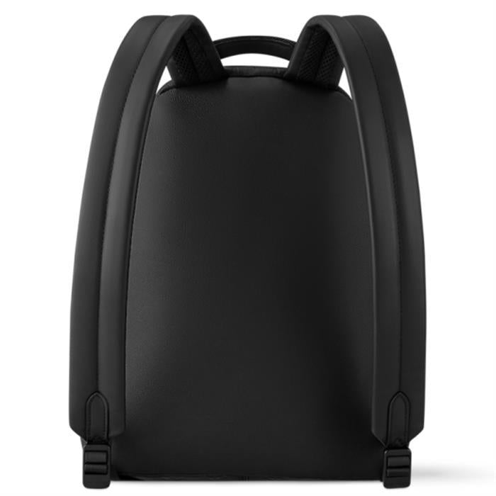 Louis Vuitton Monogram Eclipse Discovery Backpack Black Leather