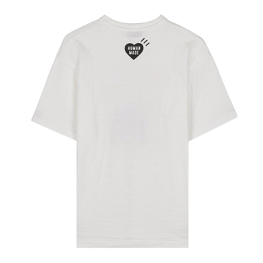 Humanmade White Graphic Short Sleeve T-Shirt for Men