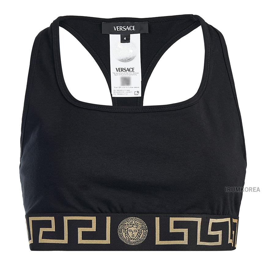 Versace Greca Sports Bra for Women AUD01039 1A10011 A1008