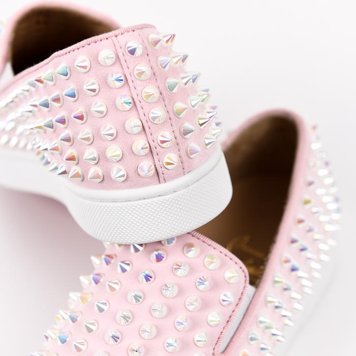 Christian Louboutin Spike Slip-On Low-Top Sneakers