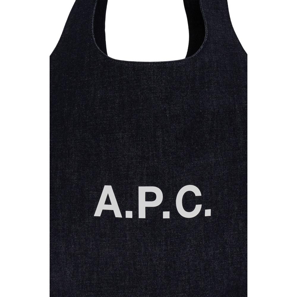 A.P.C. Ninon Tote Bag Beige Canvas Unisex