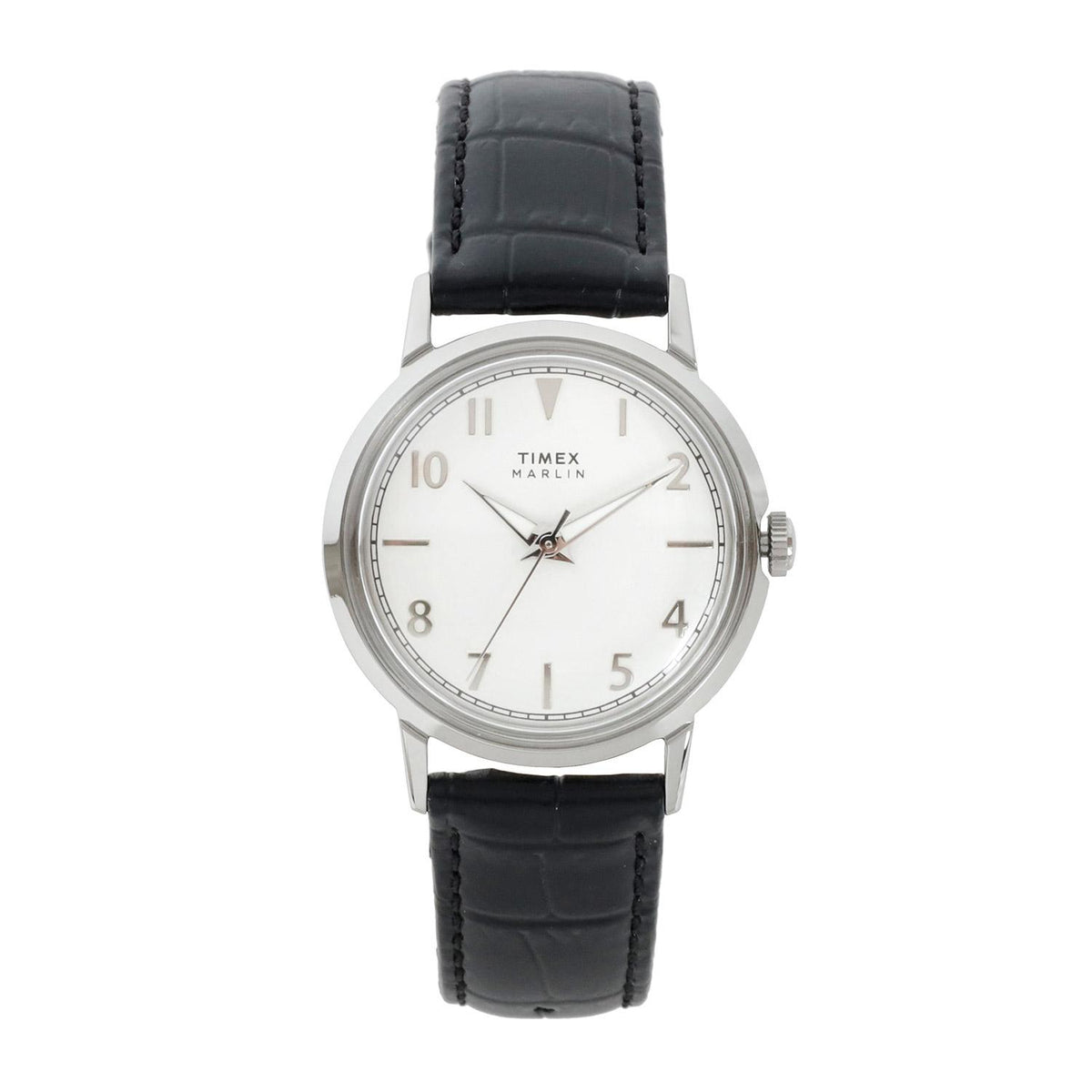 Timex Silver Marlin Quartz 34mm Stainless Steel Men’s Watch TW2Y 37600