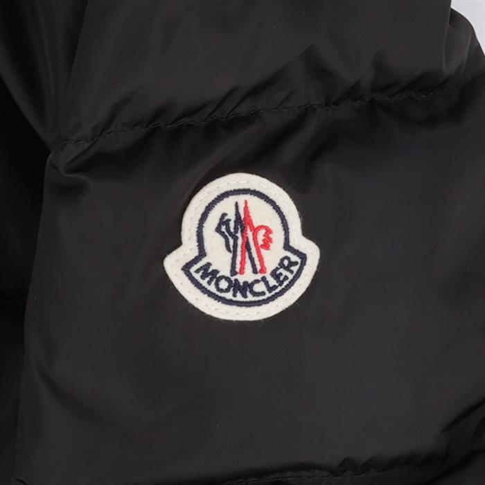 Moncler AVOCE Hooded Short Down Jacket Black Women