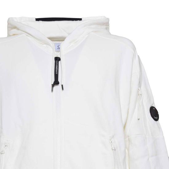 CP Company Gauze White Hooded Sweatshirt Women’s
