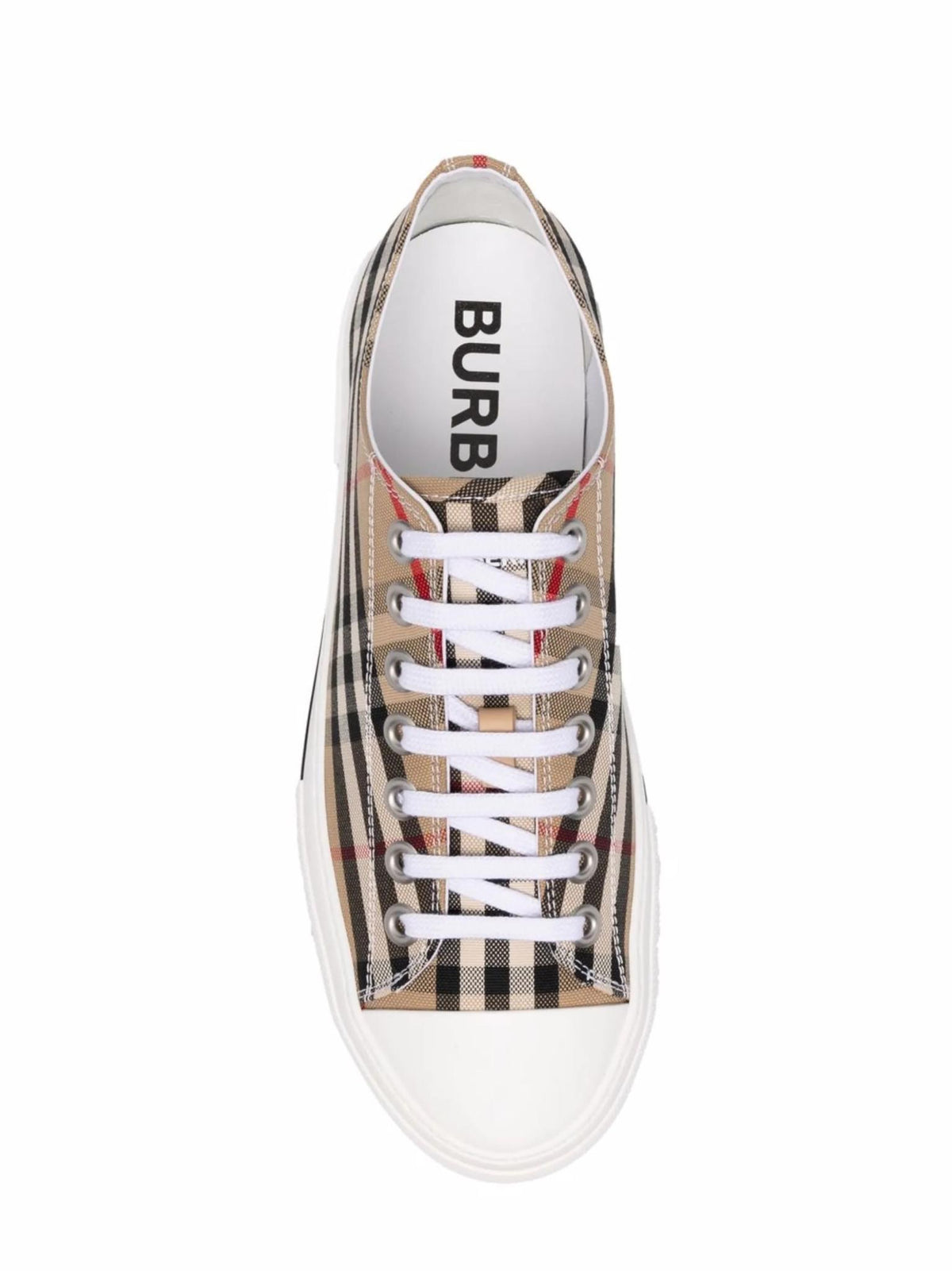 BURBERRY Leather Low-Top Sneakers for Men