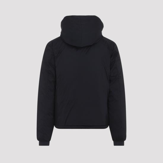 Canada Goose Lodge Hoodie Black Down Jacket for Women 5078 MB 9061