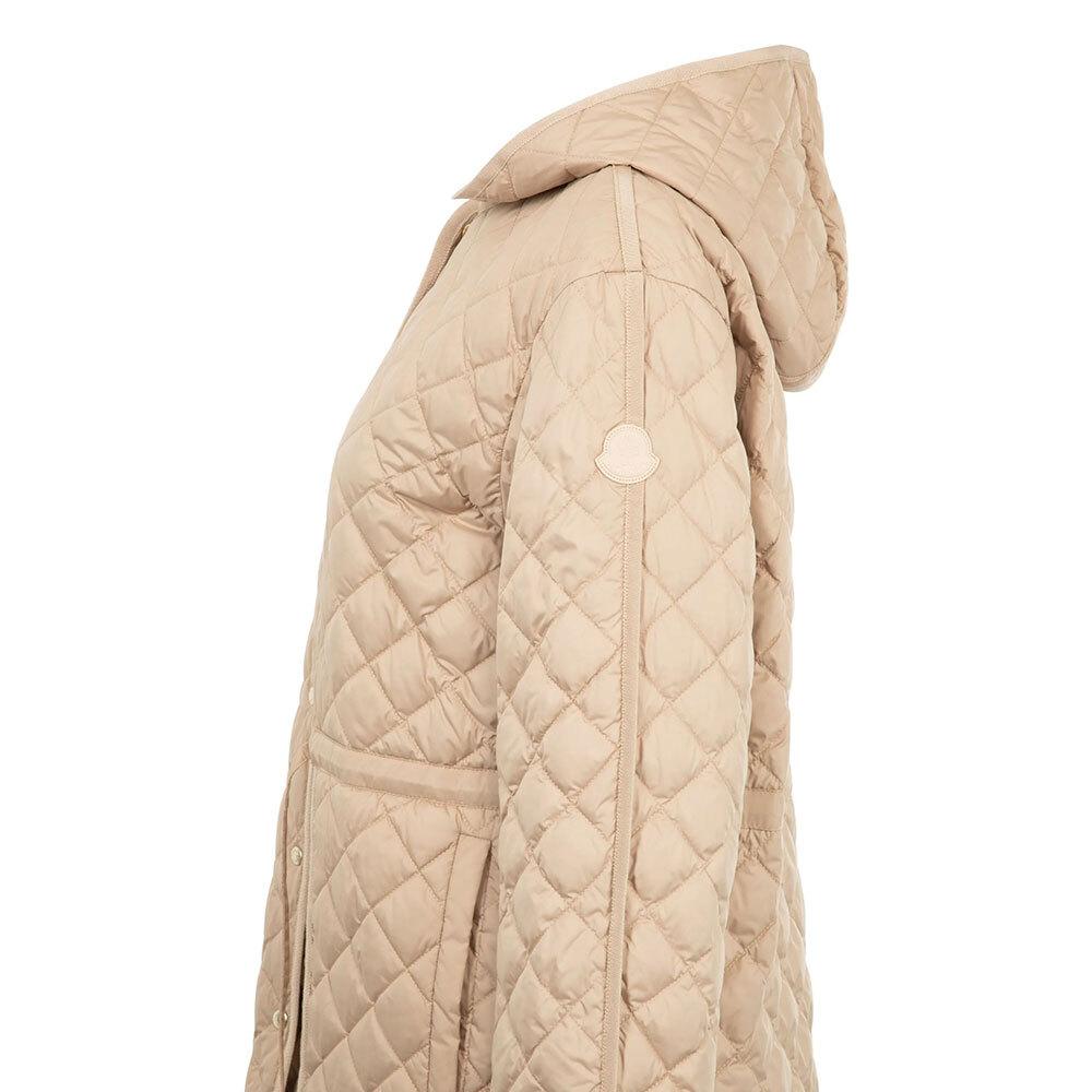 Moncler Long Down Puffer Jacket Etelan Women Navy