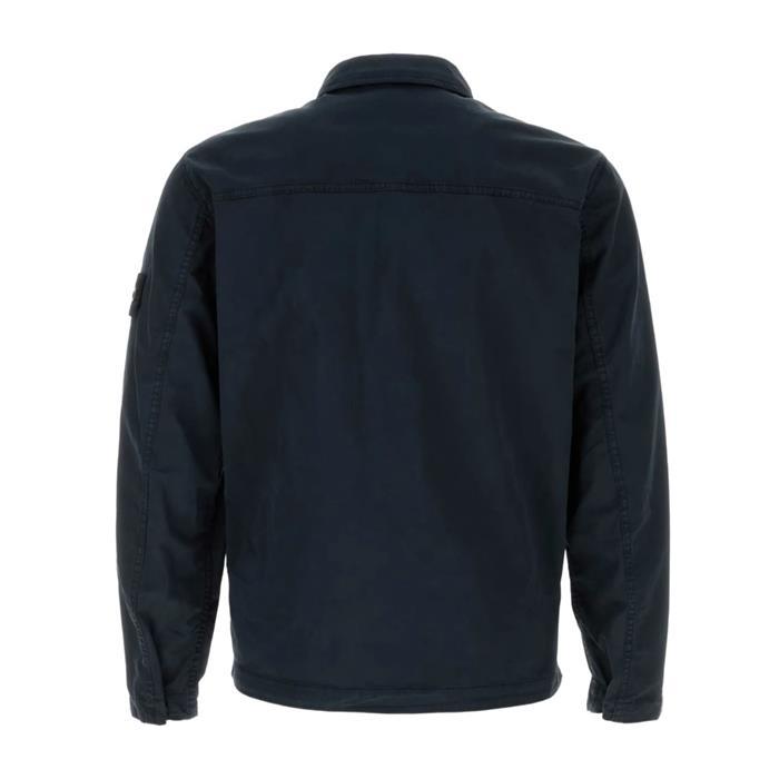 STONE ISLAND Cotton Overshirt Long Sleeve Shirt