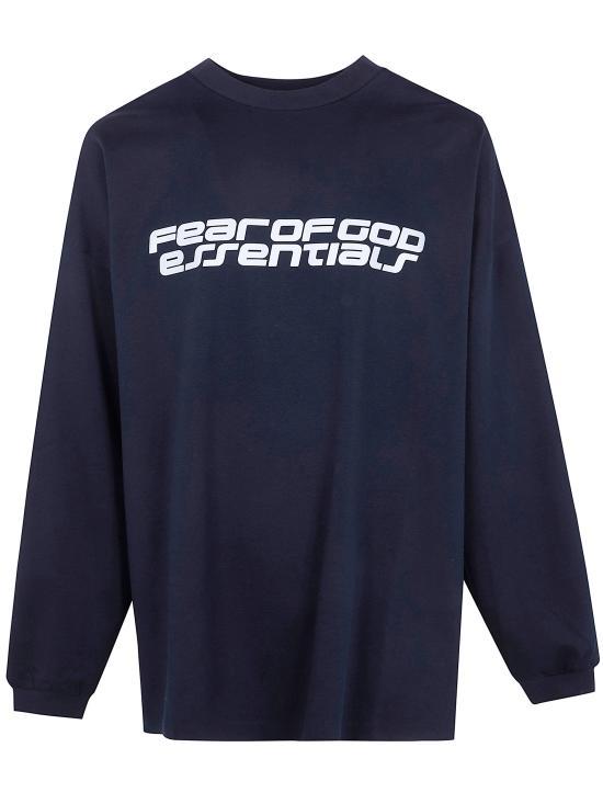 Fear of God Vintage Black Long Sleeve Sweatshirt 125HO254541 FVINTAGE