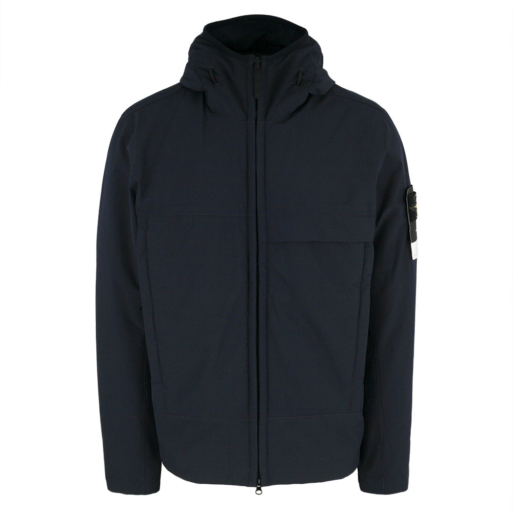 STONE ISLAND Softshell Jacket V0020 Men’s Zip Front Outerwear