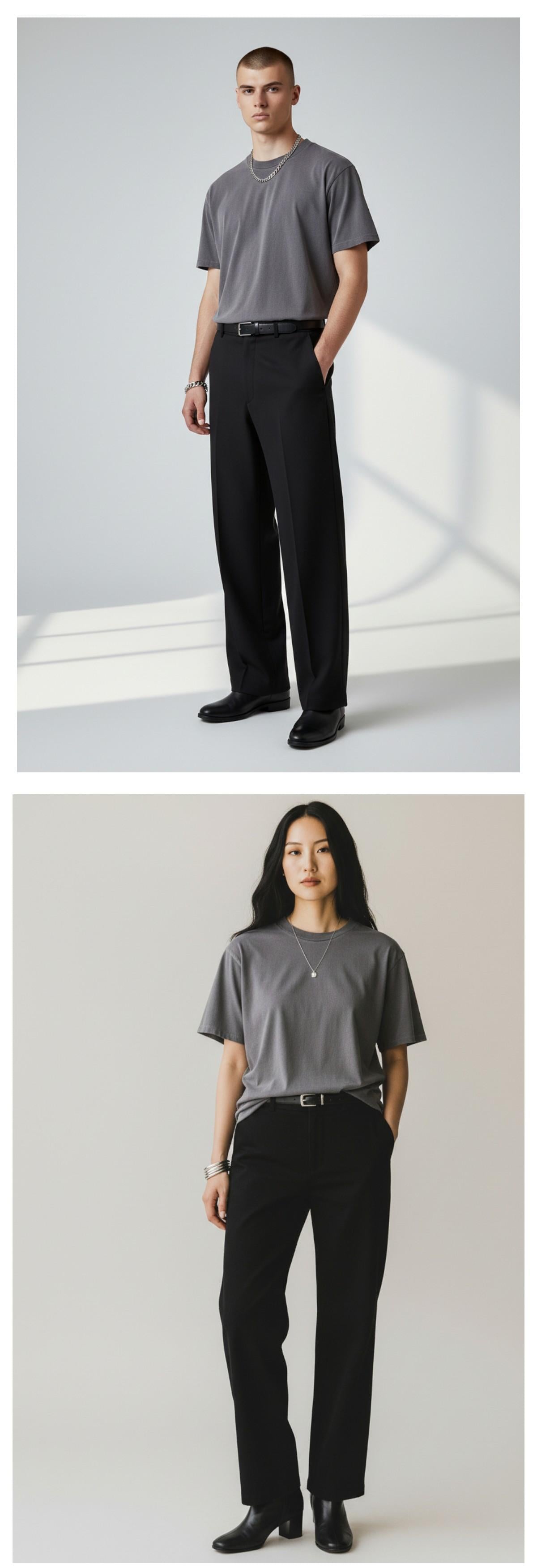 OUR LEGACY Worn Black Box Jersey T-Shirt Mens